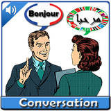 Dialogues français arabe icône