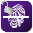 Fingerprint Lock Zeichen