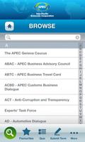 APEC Glossary الملصق