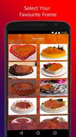 برنامه‌نما Cake Photos Frame عکس از صفحه