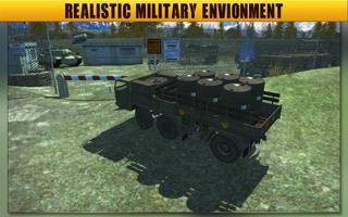 सेना ट्रक ड्राइविंग सिम्युलेटर 17 - परिवहन खेल स्क्रीनशॉट 3