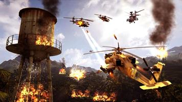 Gunship Strike 3D : Armey Helicopter games plakat