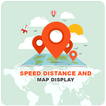 Speed Distance & Map Display