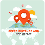 Icona Speed Distance & Map Display
