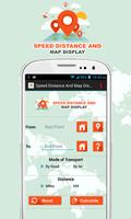 Speed Distance & Map Display screenshot 1