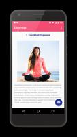 Daily Yoga Fitness App screenshot 1