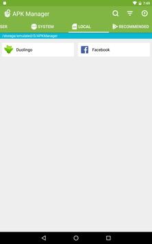 Apk manager for android