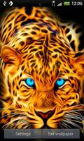 Blue Eyed Leopard LWP 스크린샷 1