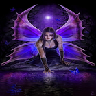 Gothic Fairy Live Wallpaper-icoon