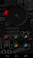 Ultra - analog clock widget 스크린샷 1