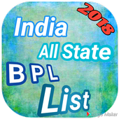 India All State BPL List 2018,बीपीएल सूची 2018 icon
