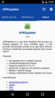 Apk Updater Apk installer پوسٹر
