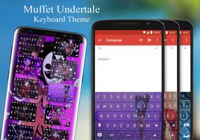 Muffet Keyboard Theme capture d'écran 1