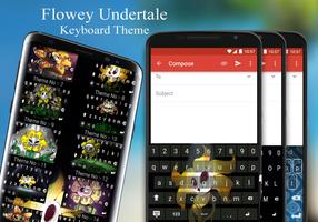 Flowey Keyboard Theme capture d'écran 1
