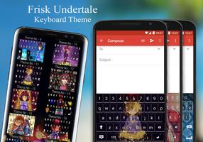 Frisk Keyboard Theme Cartaz