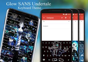 Glow Sans Keyboard Theme screenshot 1