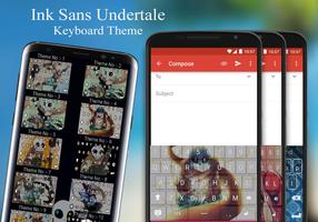 Ink Sans Keyboard Theme Affiche