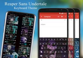 Reaper Sans Keyboard Theme Affiche