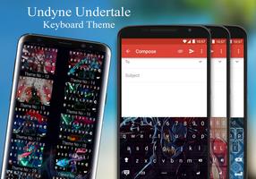 Undyne Keyboard Theme capture d'écran 1