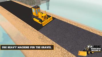 Real River Road Builder - Construction Sim 2018 imagem de tela 1