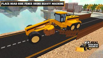 برنامه‌نما Real River Road Builder - Construction Sim 2018 عکس از صفحه