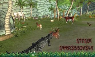 Crocodile Surprise Attacks Wildebeest screenshot 1