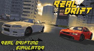 Realistic Drift Poster