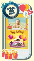 Birthday Cards Maker syot layar 2