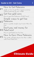 Guide to GO - Get Coins پوسٹر