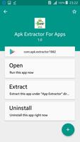 Apk Extractor For Apps capture d'écran 1