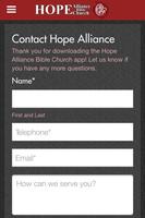 Hope Alliance Bible Church capture d'écran 3