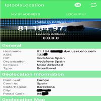 IP TOOLS "ubicaion" screenshot 3
