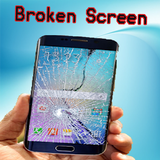 broma de pantalla rota أيقونة