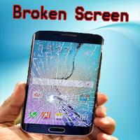 Broken screen joke Affiche