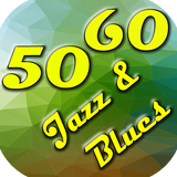 50 and 60 music, Jazz and Blue icon