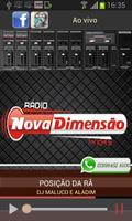 Rádio Nova Dimensão FM โปสเตอร์