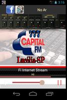 Rádio Capital FM 777 Lucélia Affiche
