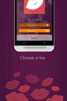 1 Schermata Kiss - Send fun & free kisses