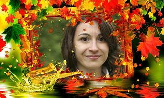 Autumn photo frames Maker Affiche
