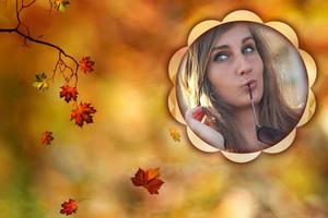 Autumn photo frames Maker скриншот 2
