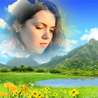 Green Hill Photo Frames Maker أيقونة