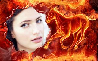 Fire Photo Frame Maker تصوير الشاشة 3