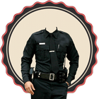 Police Man Suit Zeichen