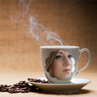 Photo In Coffee Mug Frames ikon