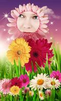 Photo In Sunflower frames الملصق