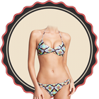 Woman Bikini Suit Photo ikona