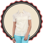 Woman Shirt Photo Suit icon