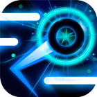 آیکون‌ Neon Ball Runner - arcade game