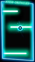 Neon Ball Runner - arcade game capture d'écran 1