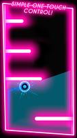Neon Ball Runner - arcade game capture d'écran 2